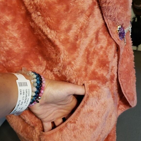 Plus sz 14 16 18 20 Coral plush teddy Vest super soft - Picture 7 of 16